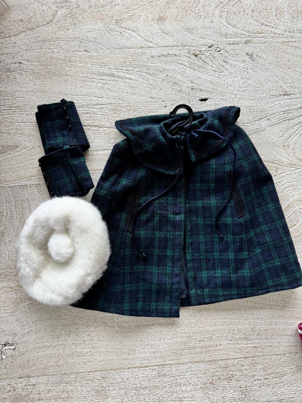 Samantha’s Cape and Gaiters Outfit American Girl Pleasant Company